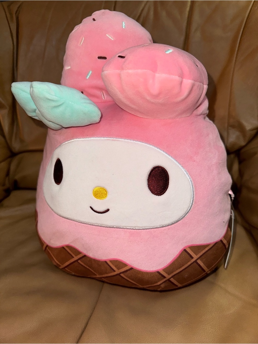 My Melody ice cream Squishmallow 10”